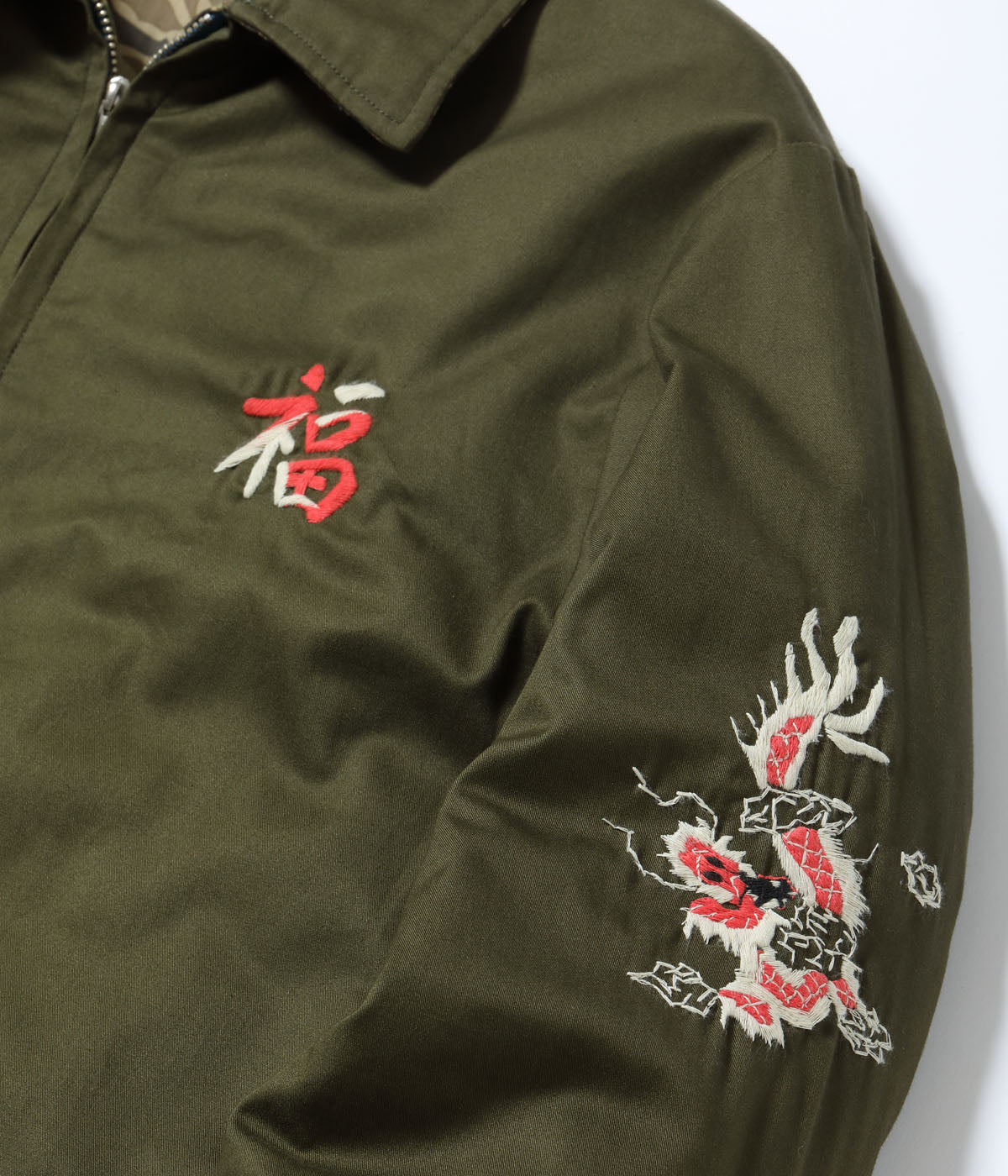 TT15800 Mid 1960s Style Reversible Vietnam Jacket “VIET-NAM MAP” × “LA