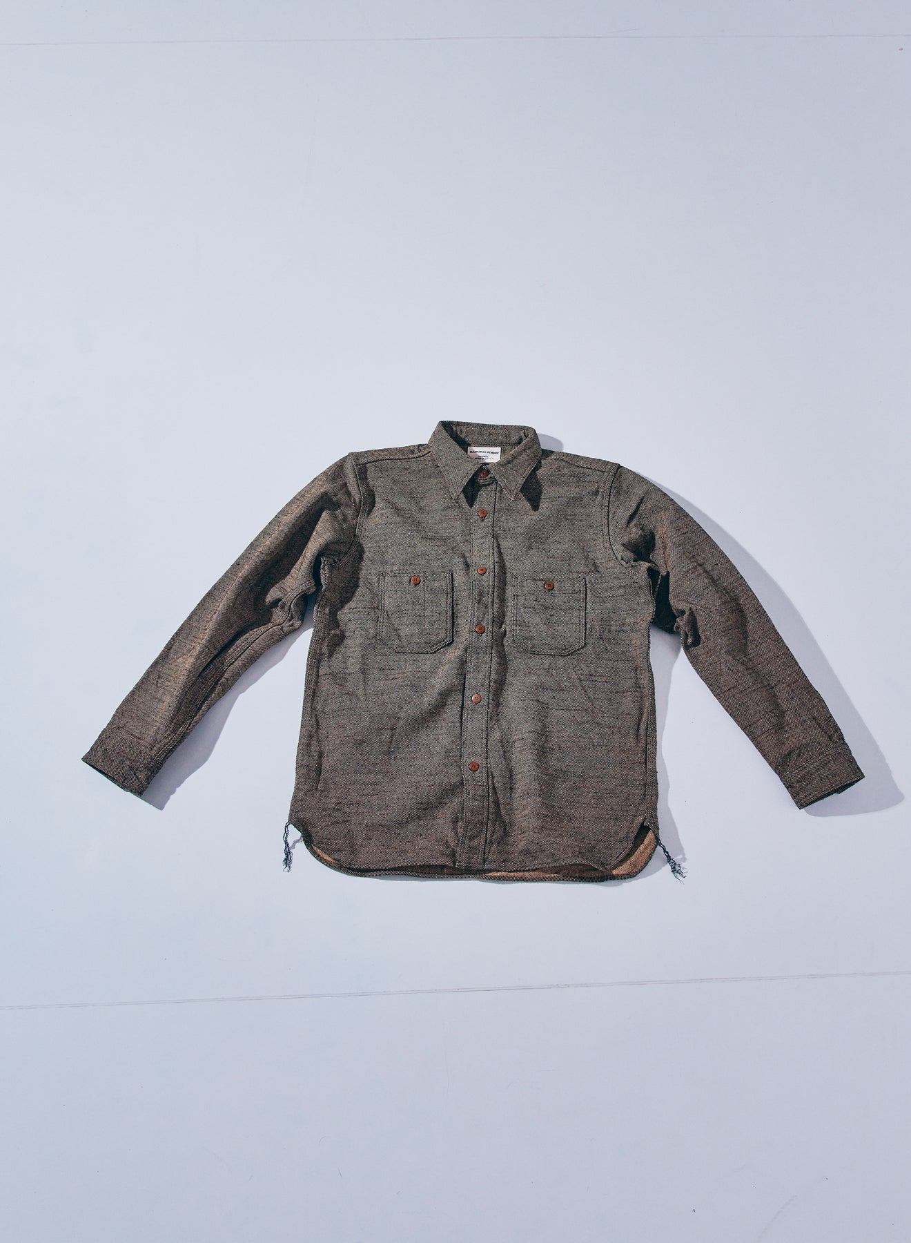 SMN25-01 Elemental Flannel Shirt - BLACK