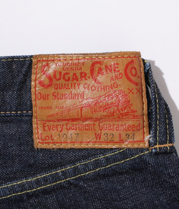 SC41947A / 14.25oz. DENIM 1947 MODEL REGULAR STRAIGHT (ONE WASH) - INDIGO