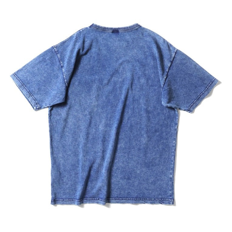 22286 INDIGO POCKET TEE S/S - INDIGO VINTAGE WASH