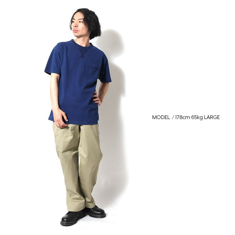 22286 INDIGO POCKET TEE S/S - INDIGO
