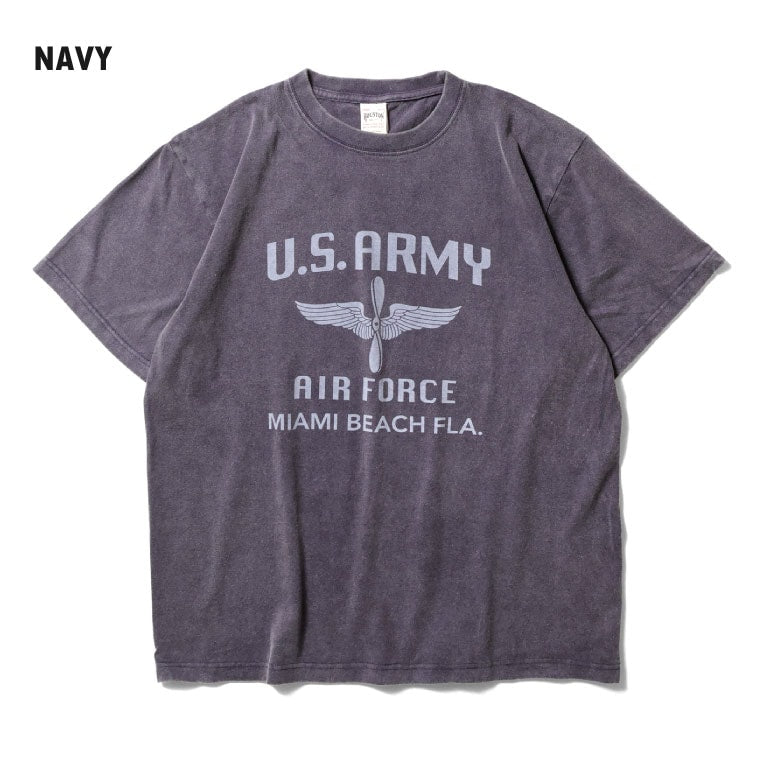 22353 POWDER FROST MILITARY TEE (WING) - NAVY