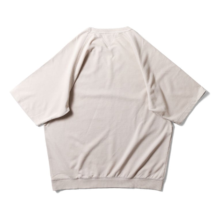 22388 POWDER WASH S/S SWEAT (MINNESOTA) - OFF WHITE