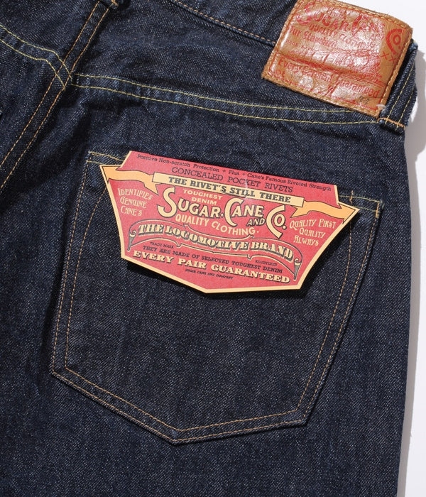 SC41947A / 14.25oz. DENIM 1947 MODEL REGULAR STRAIGHT (ONE WASH) - INDIGO