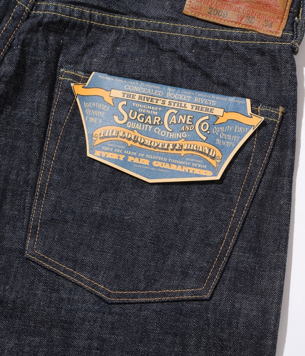 SC42009 12oz. DENIM 1947 MODEL TYPE-II (SLIM STRAIGHT) - INDIGO