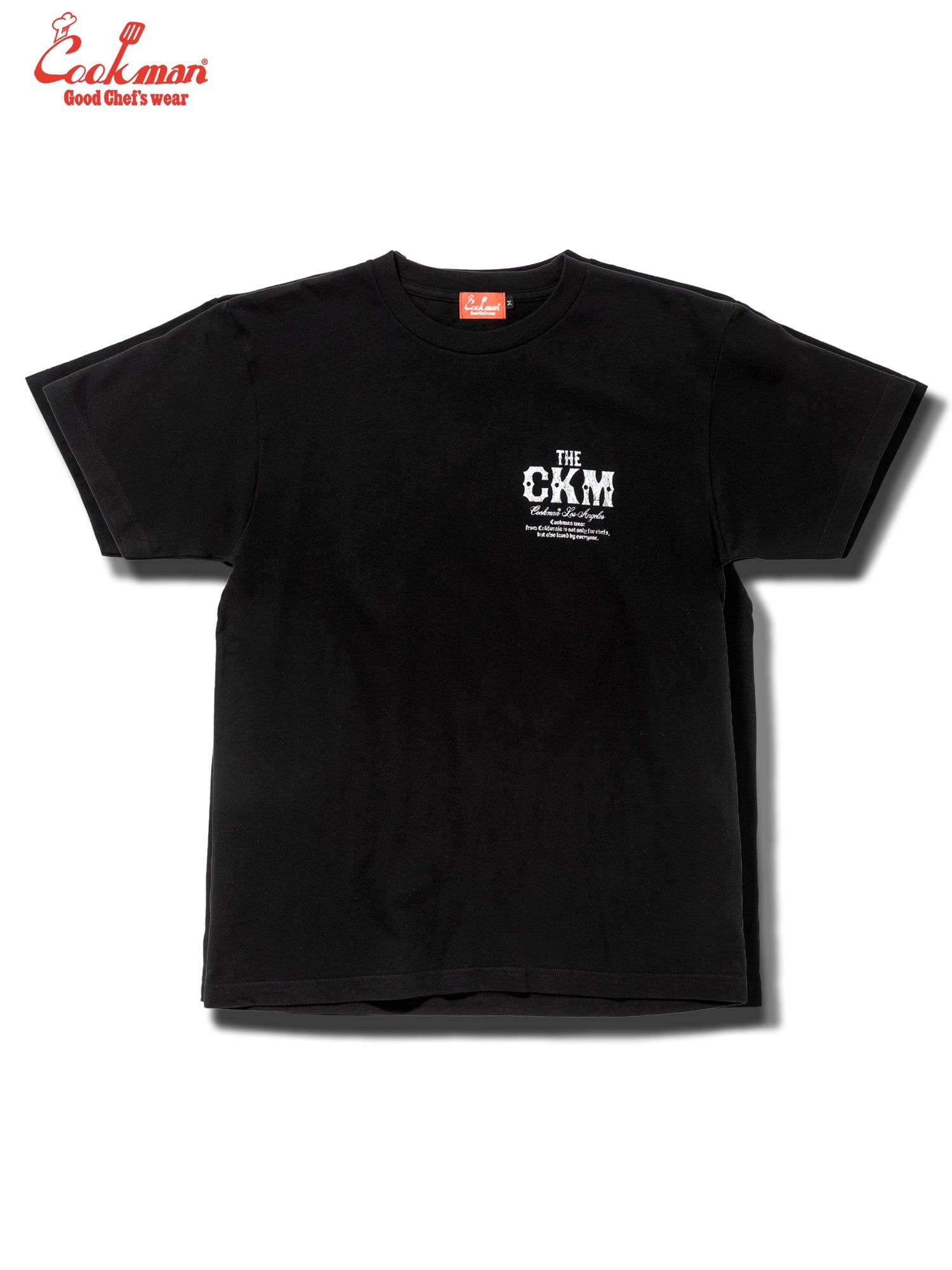 CKM TEE S/S - BLACK