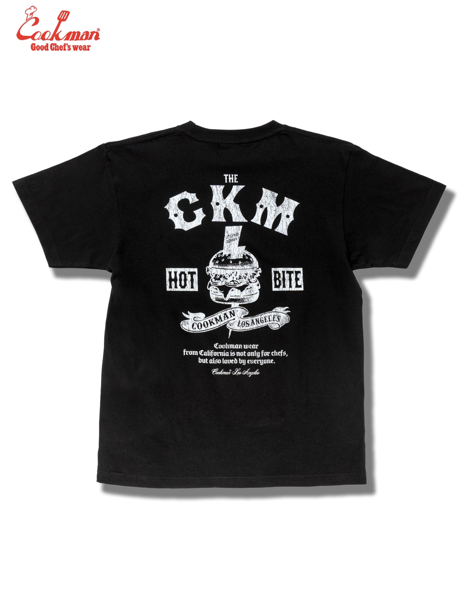 CKM TEE S/S - BLACK