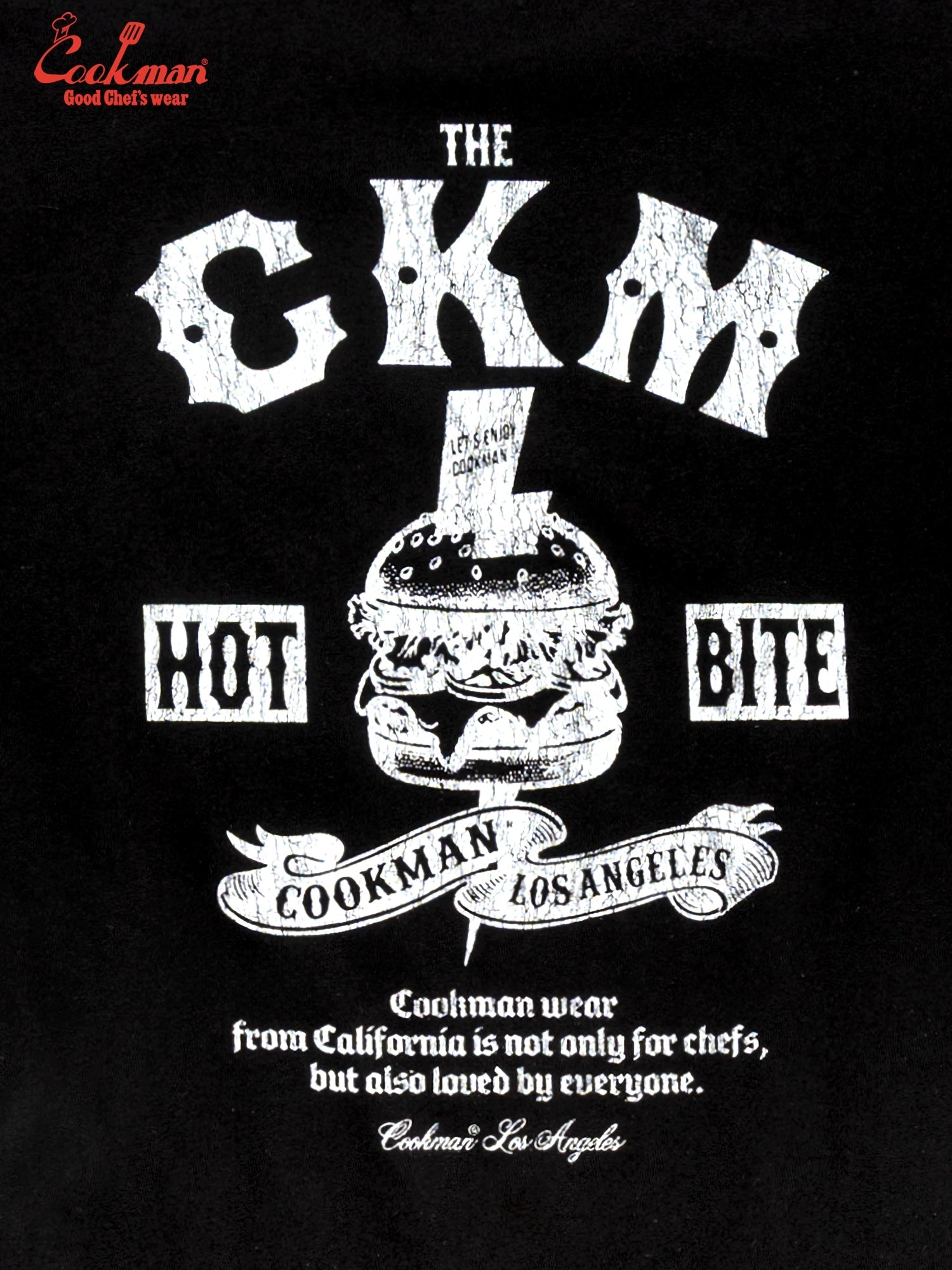 CKM TEE S/S - BLACK