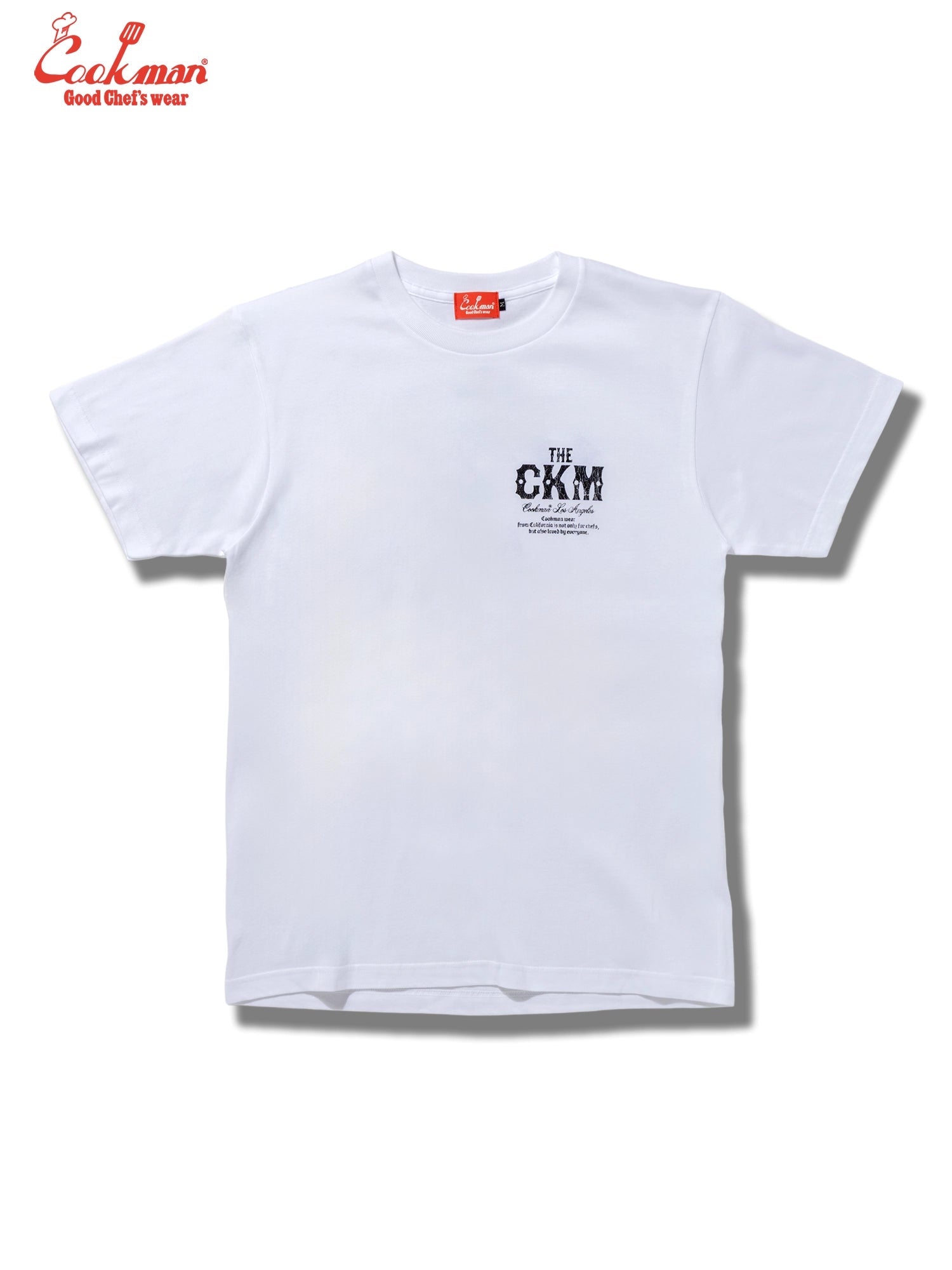 CKM TEE S/S - WHITE