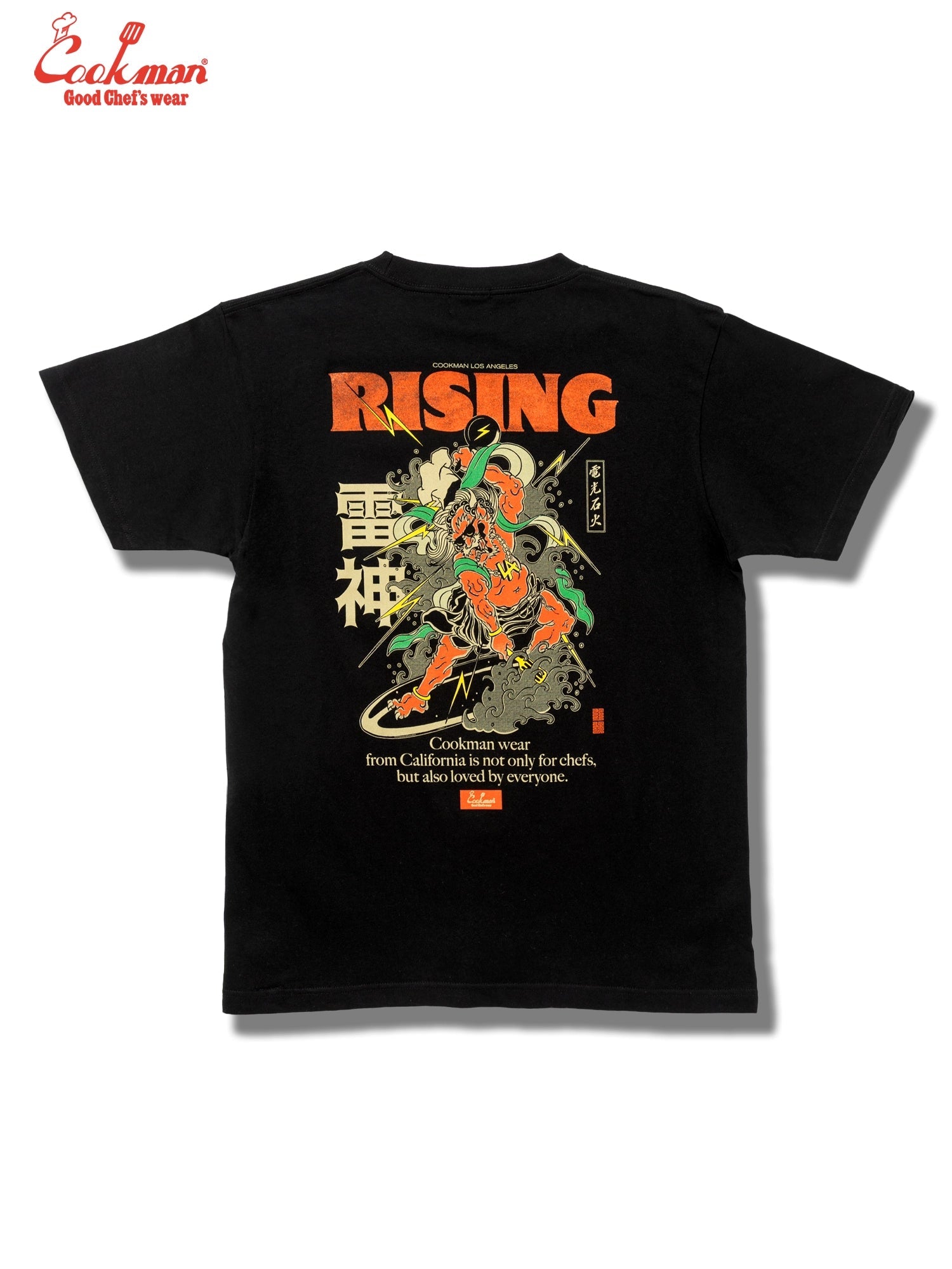 RISING TEE S/S - BLACK