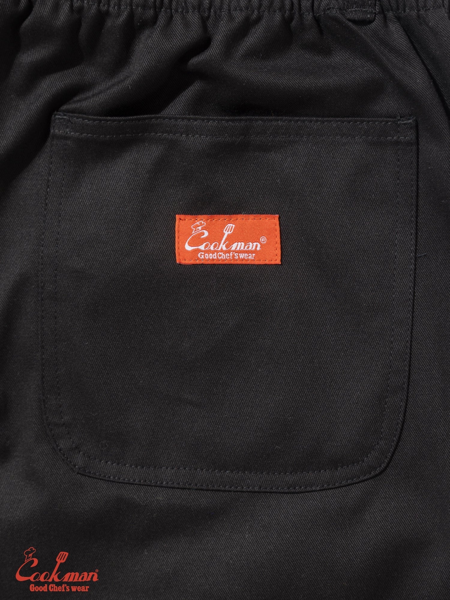 CARPENTER'S PANTS SHORT HEAVY TWILL - BLACK