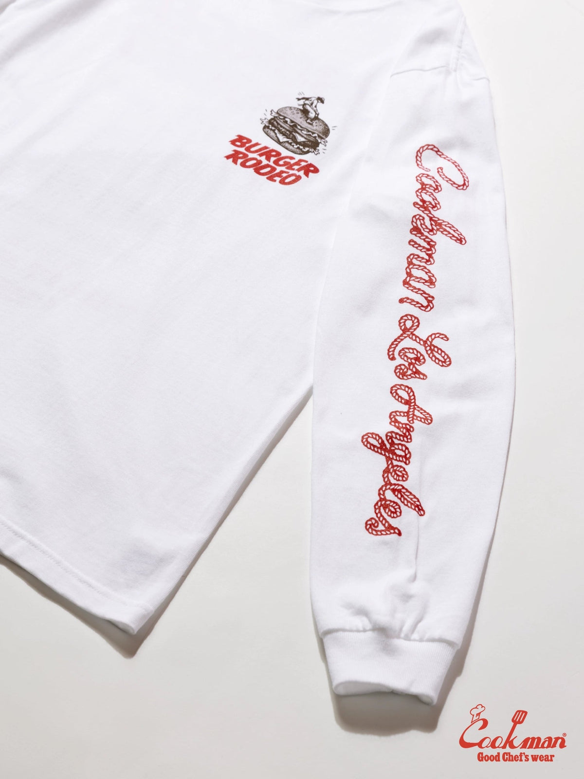 LONG SLEEVE TEES RODEO - WHITE