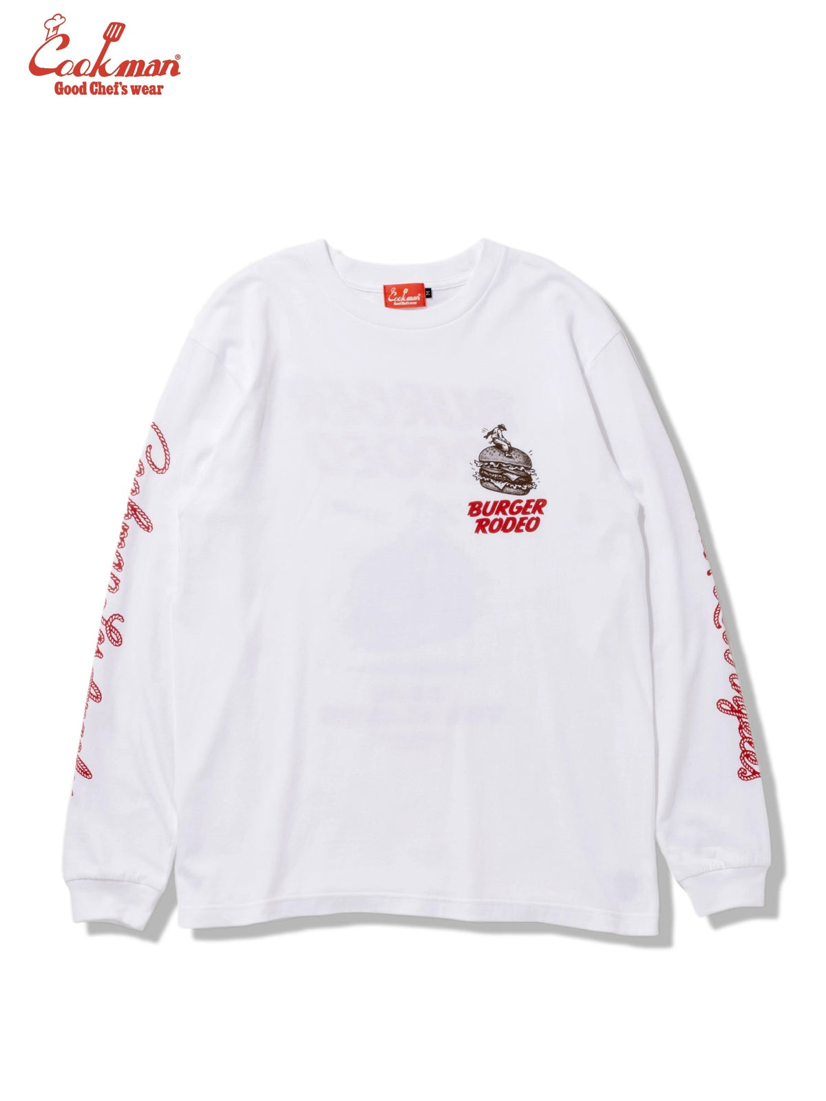 LONG SLEEVE TEES RODEO - WHITE