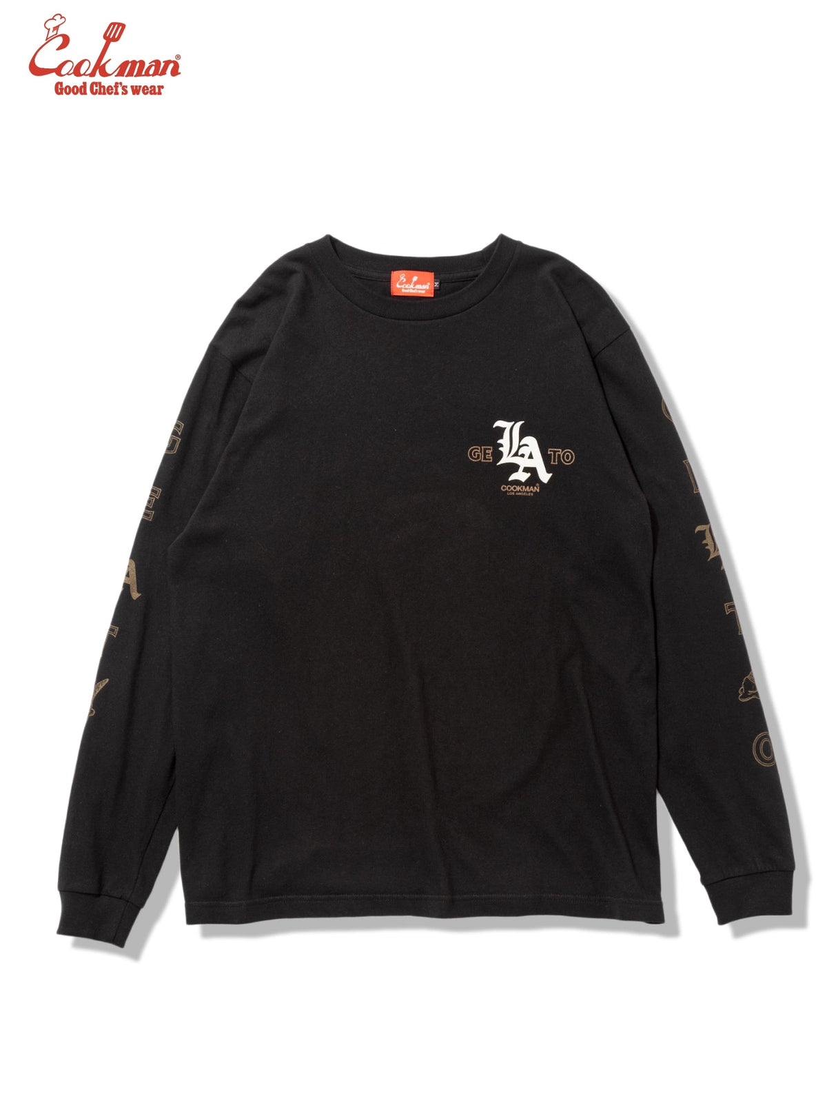 LONG SLEEVE TEES GELATO - BLACK