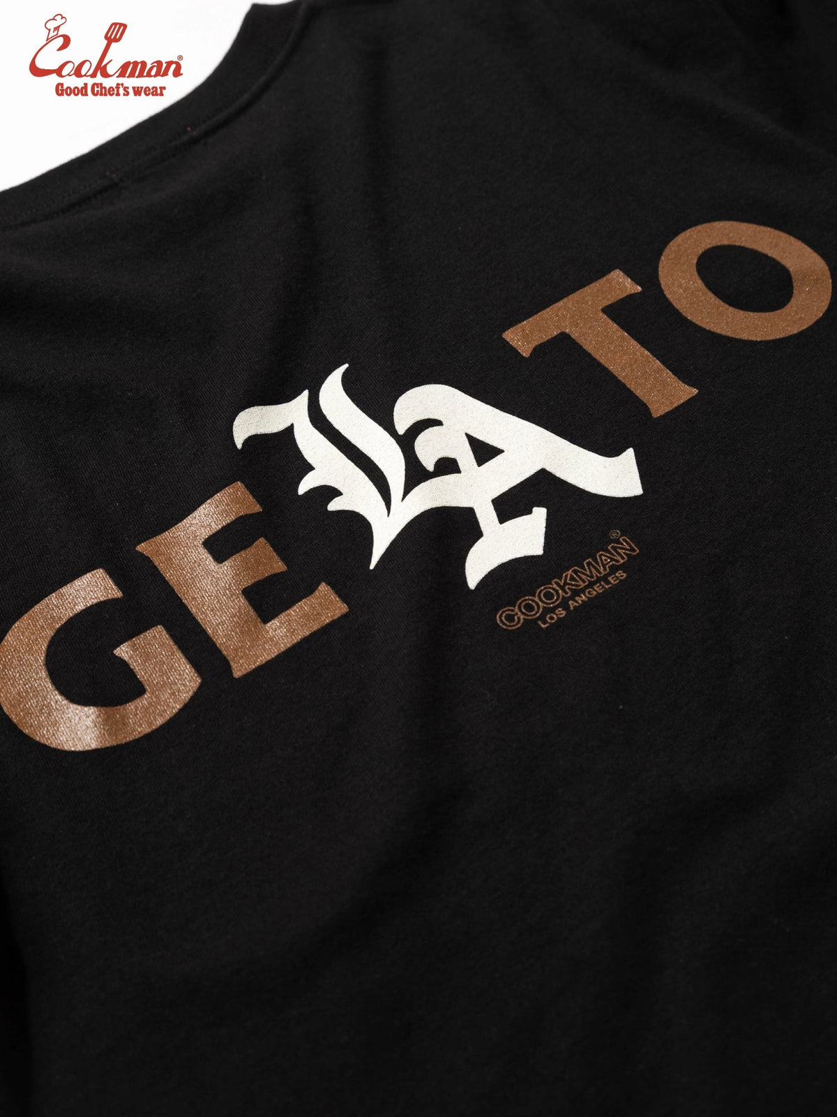 LONG SLEEVE TEES GELATO - BLACK