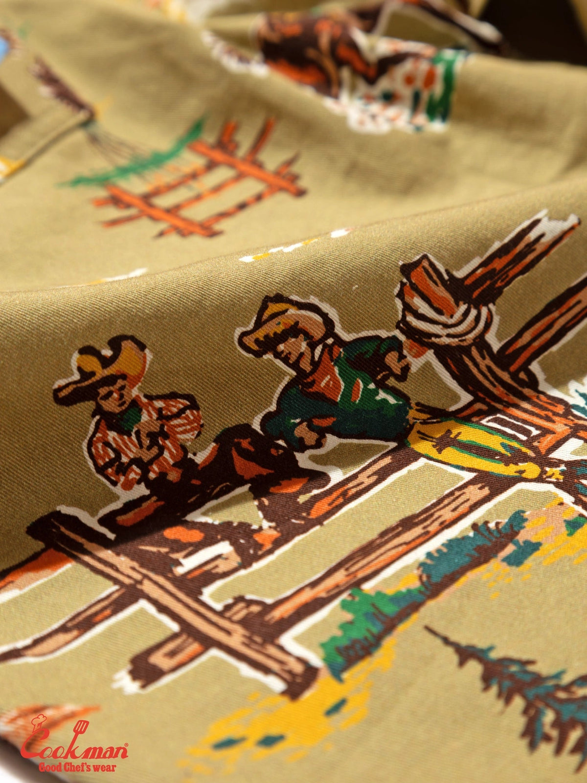 CHEF PANTS WESTERN - BEIGE