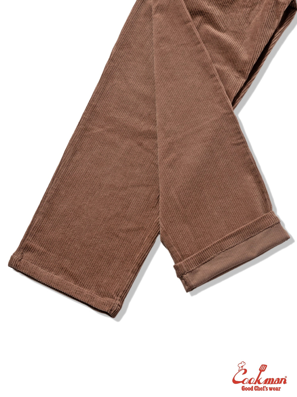 CHEF PANTS SEMIWIDE CORDUROY - COCOA