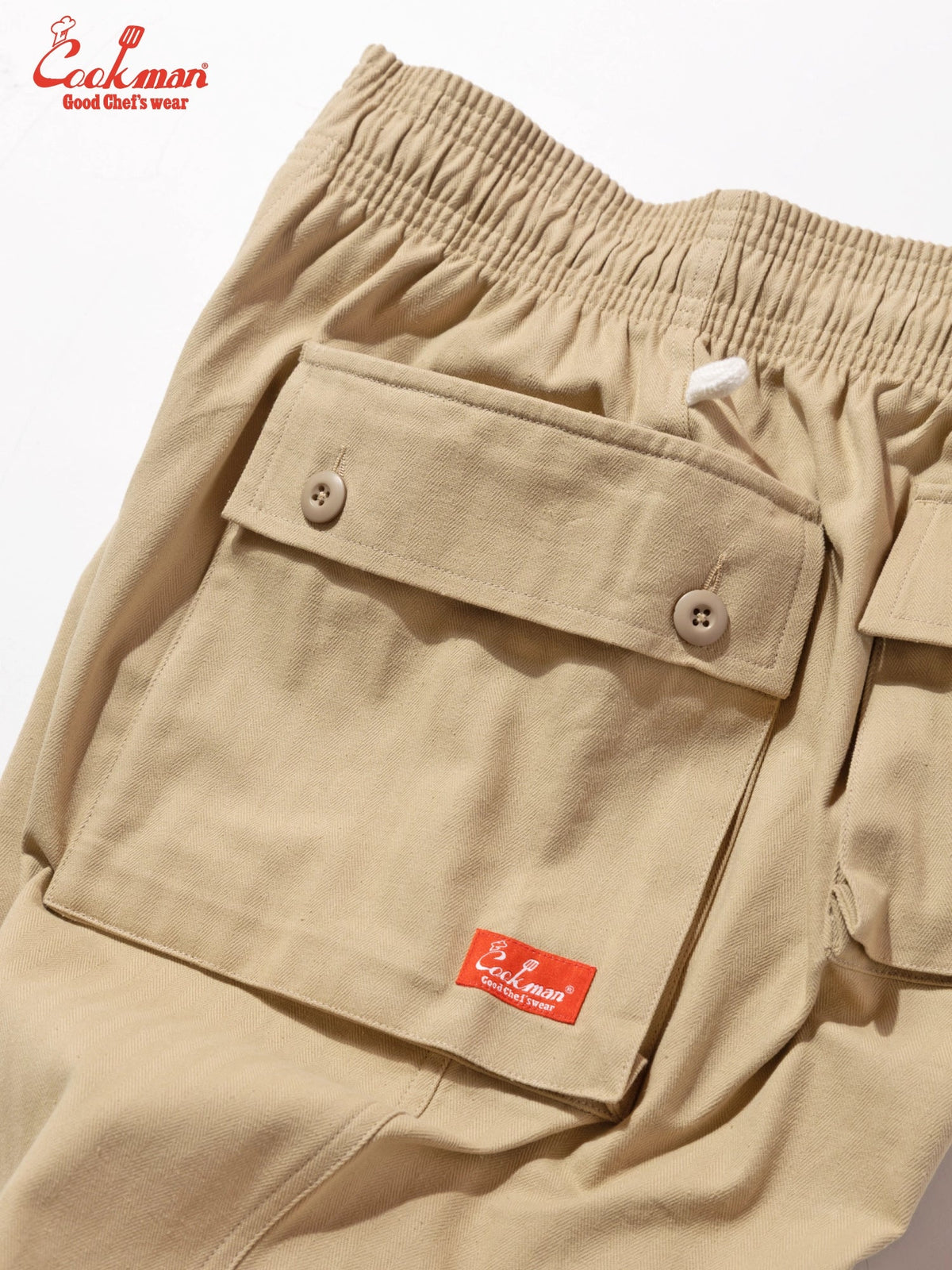 MONKEY PANTS HERRINGBONE - BEIGE