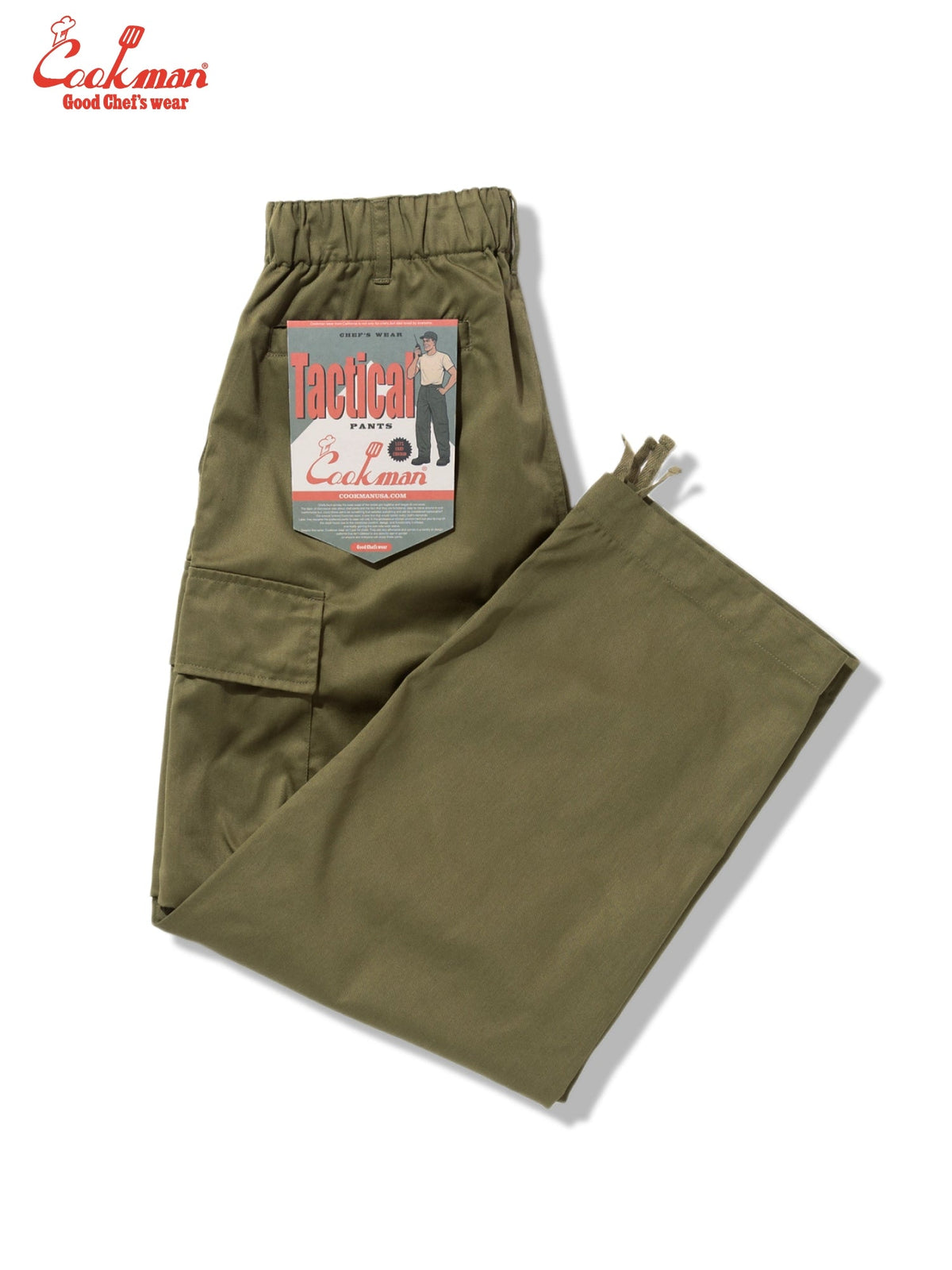 TACTICAL CARGO PANTS - OLIVE