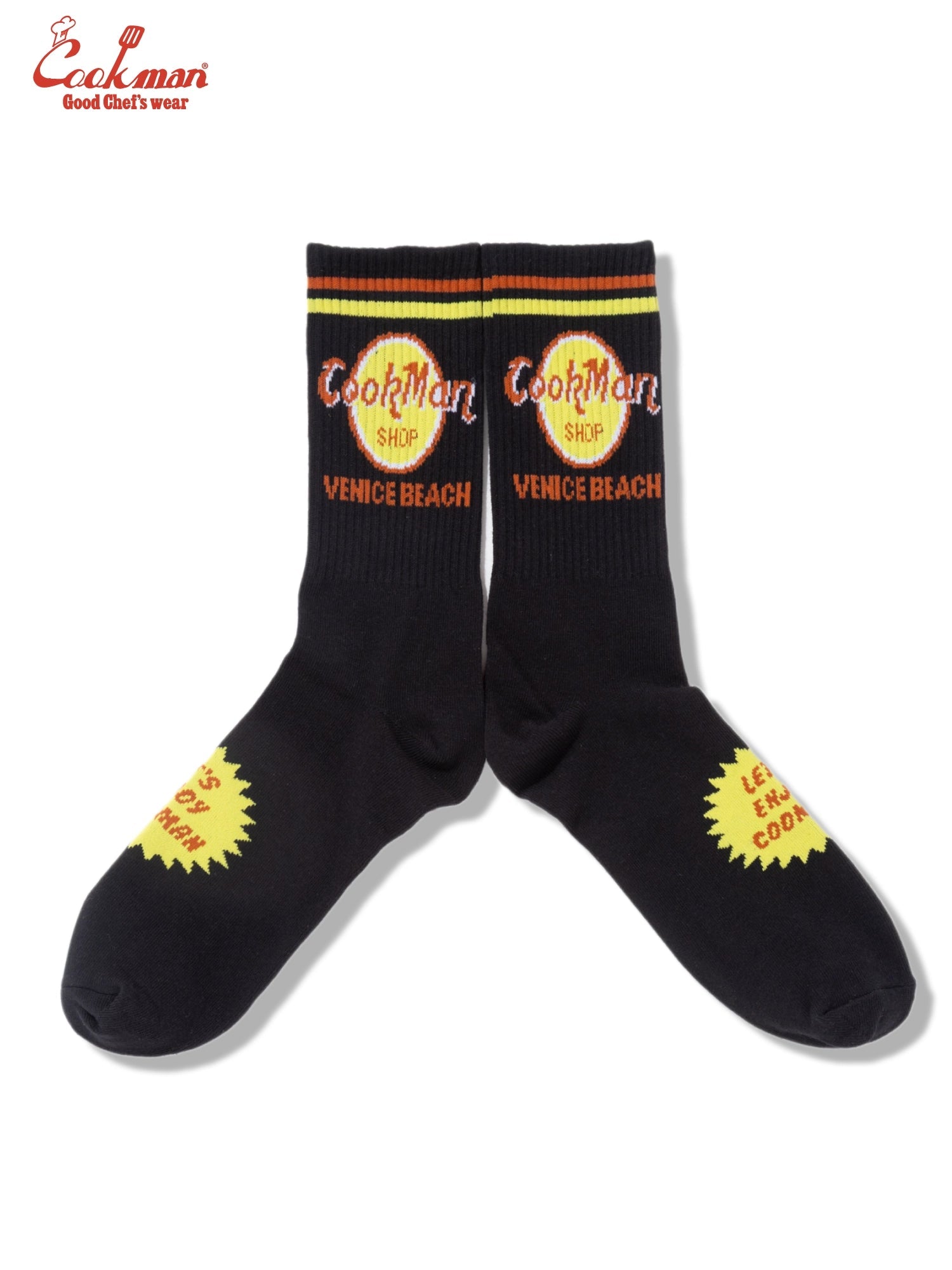 RIB CREW SOCKS CAFE & DINING - BLACK