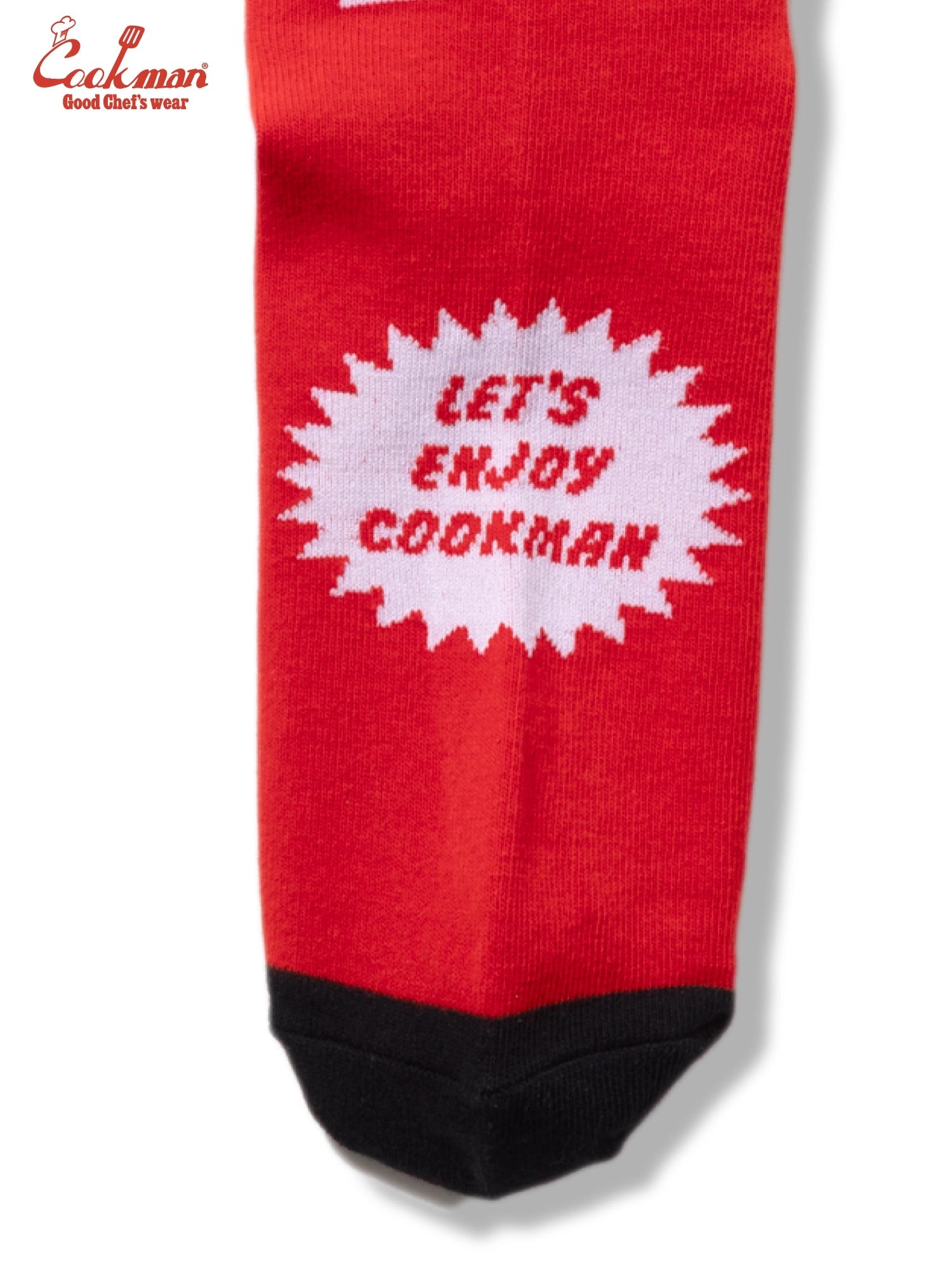 RIB CREW SOCKS SODA - RED