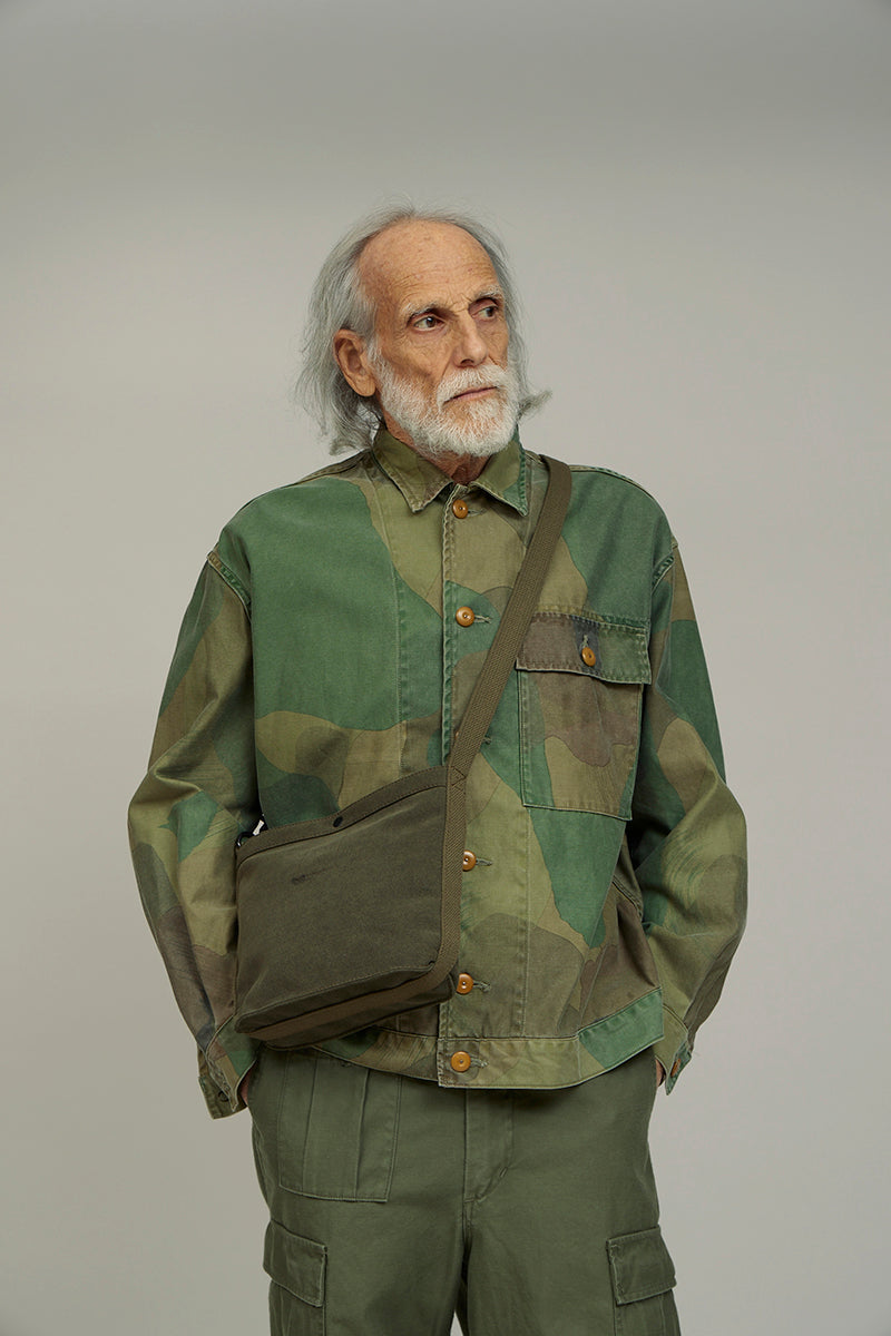 FRENCH WORK SHORT JACKET - GREEN