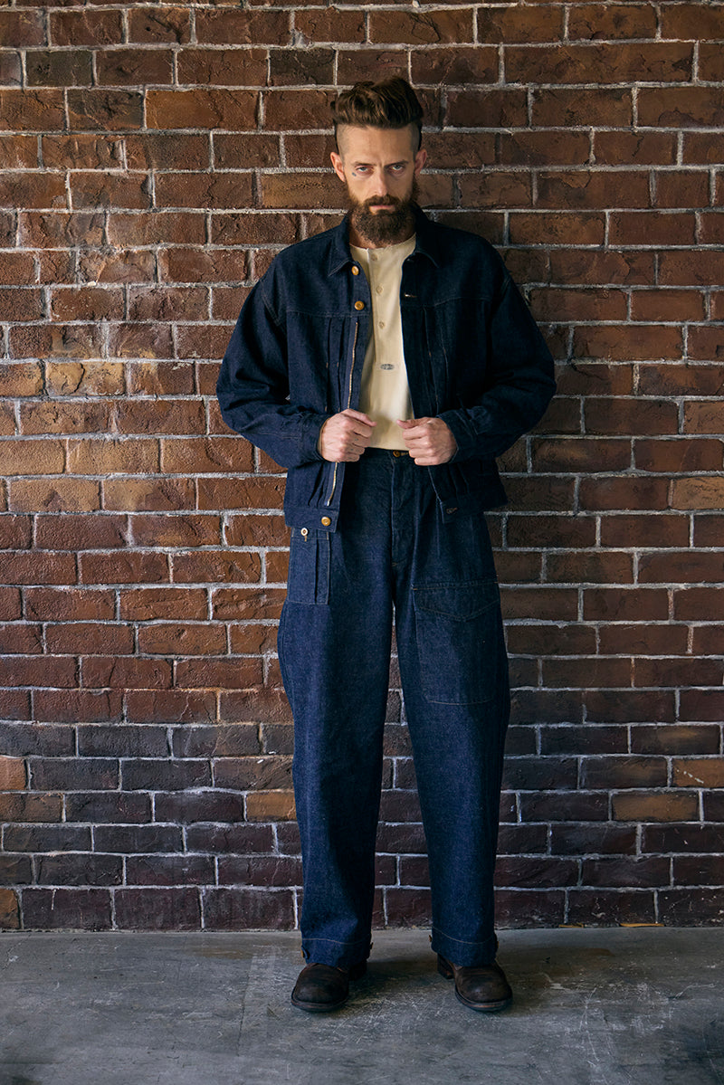 40s DENIM JACKET 12.5 oz - INDIGO