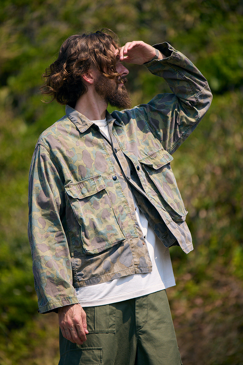 40s USMC JK MIX DUCK HUNTER CAMO - GREEN
