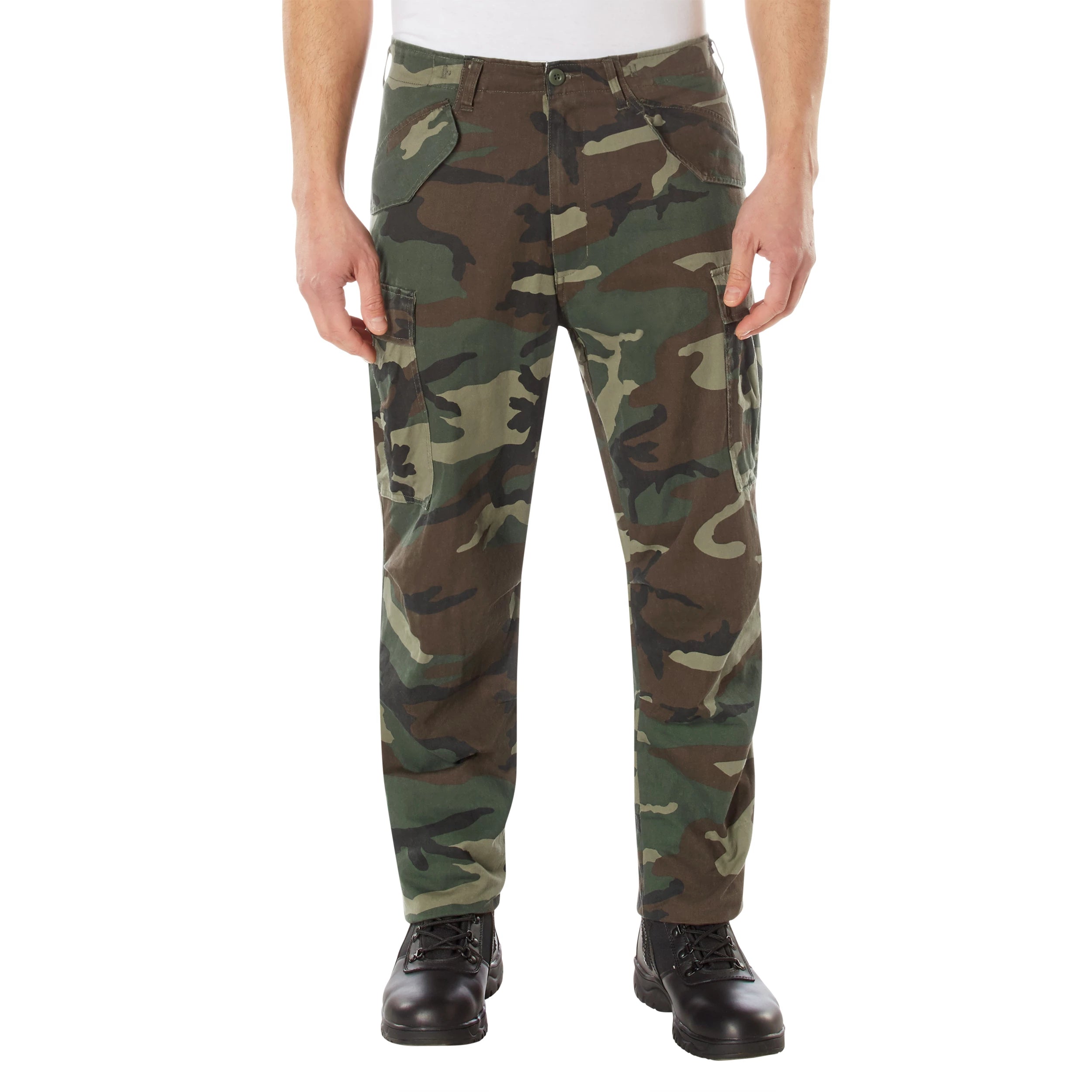 Vintage M-65 Field Pant - WOODLAND CAMO