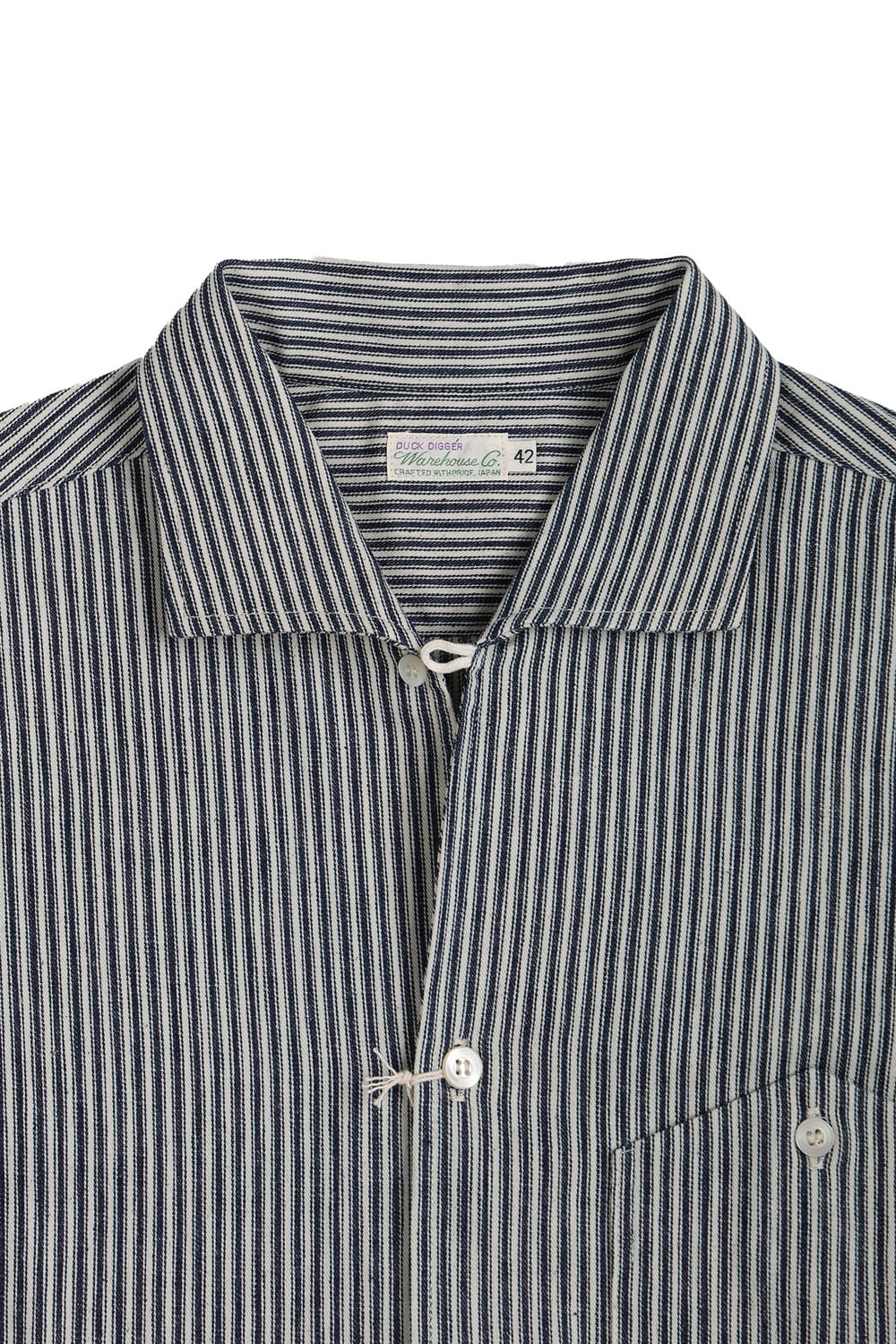 3091 S/S OPEN COLLAR SHIRTS - STRIPE