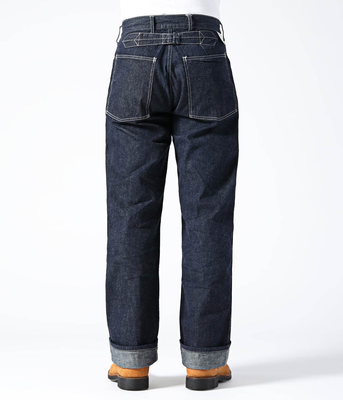 BR41106 TROUSERS WORKING DENIM - NAVY