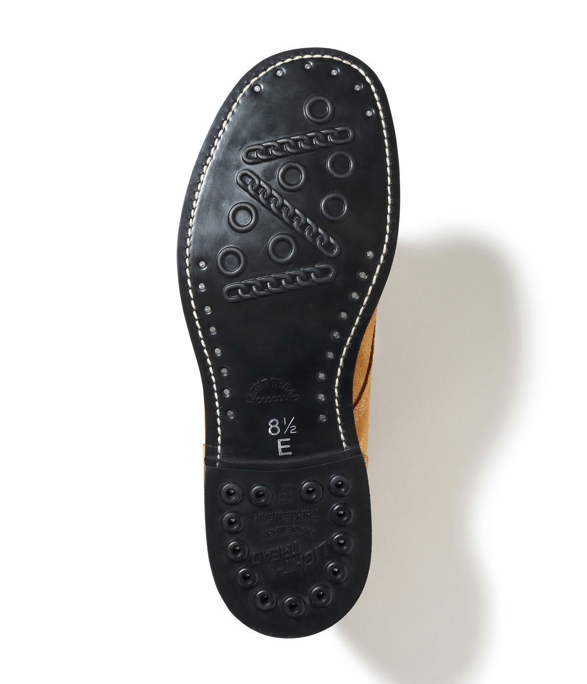 BR02800 SHOE SERVICE REVERSE UPPER COMPOSITION SOLE TYPE M-43 - CAMEL
