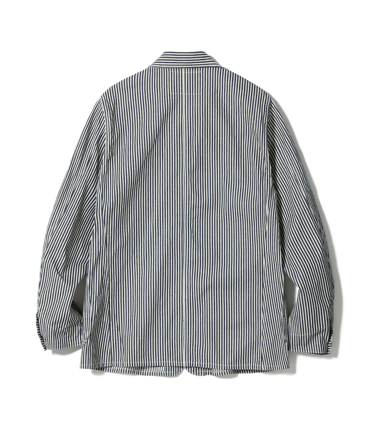 SC15656 11oz. HICKORY STRIPE WORK COAT - HICKORY