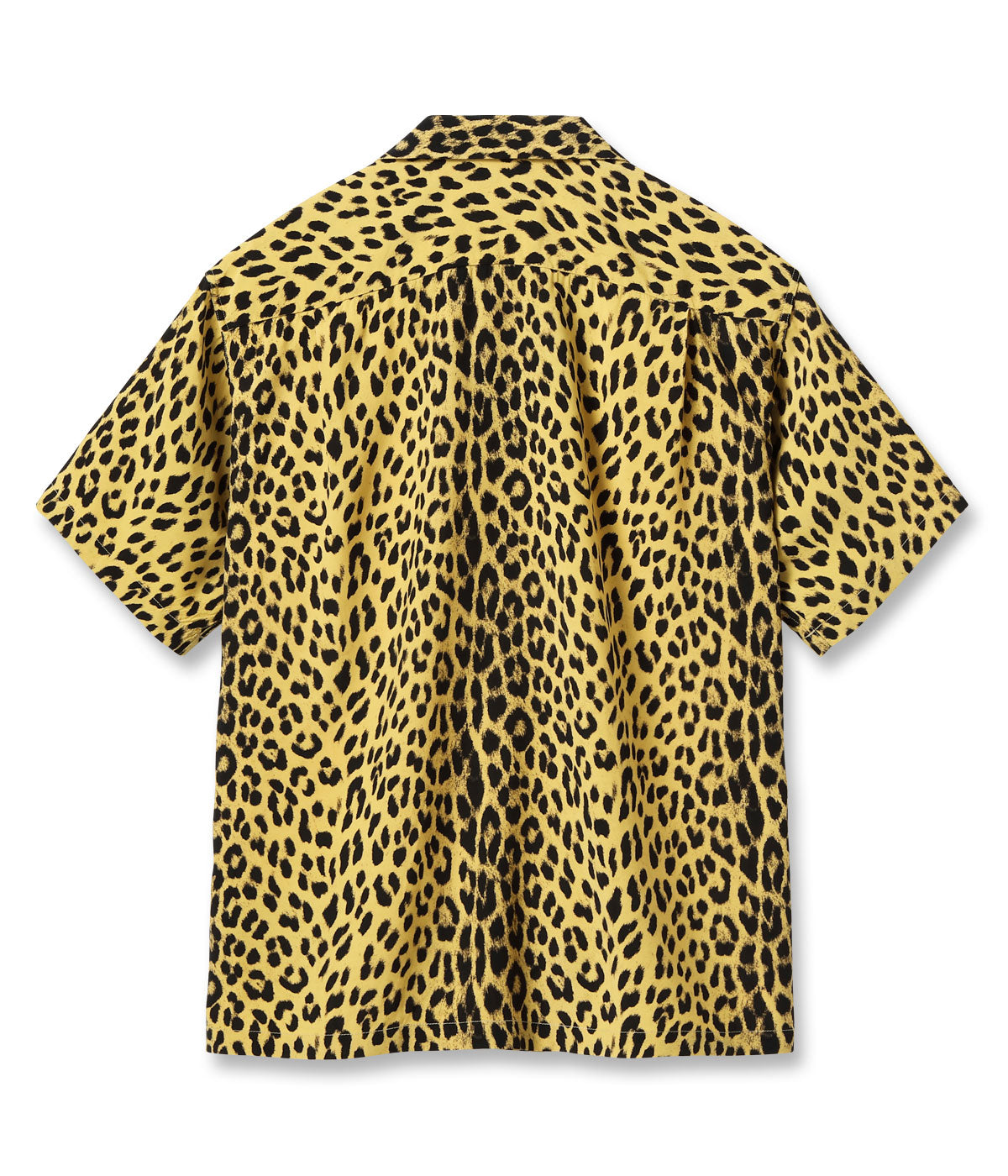 SH39490 HIGH DENSITY RAYON OPEN SHIRT “LEOPARD” - BEIGE