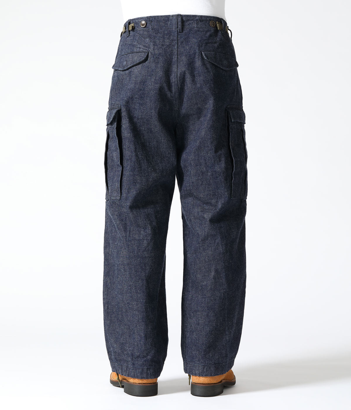 BR42586 TROUSERS SHELL FIELD Type M-51 “DENIM CIVILIAN MODEL” - INDIGO