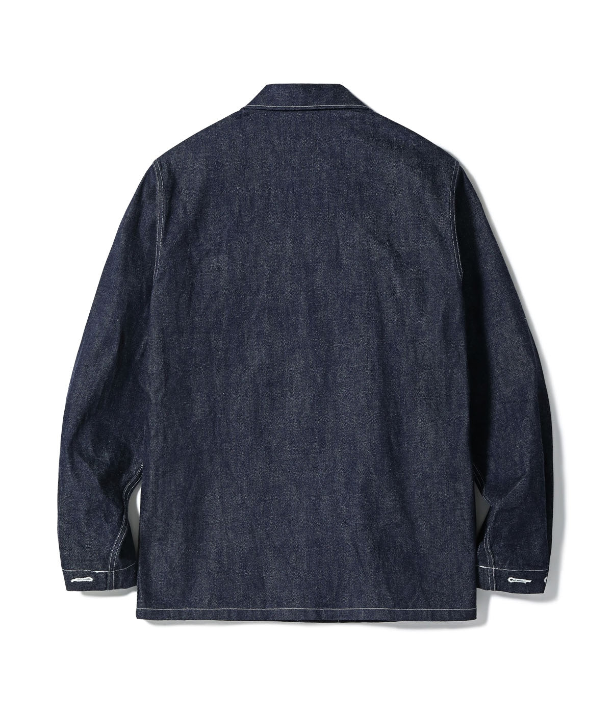 BR15886 US MARINE CORPS M-1944 DENIM CIVILIAN UTILITY JACKET - INDIGO