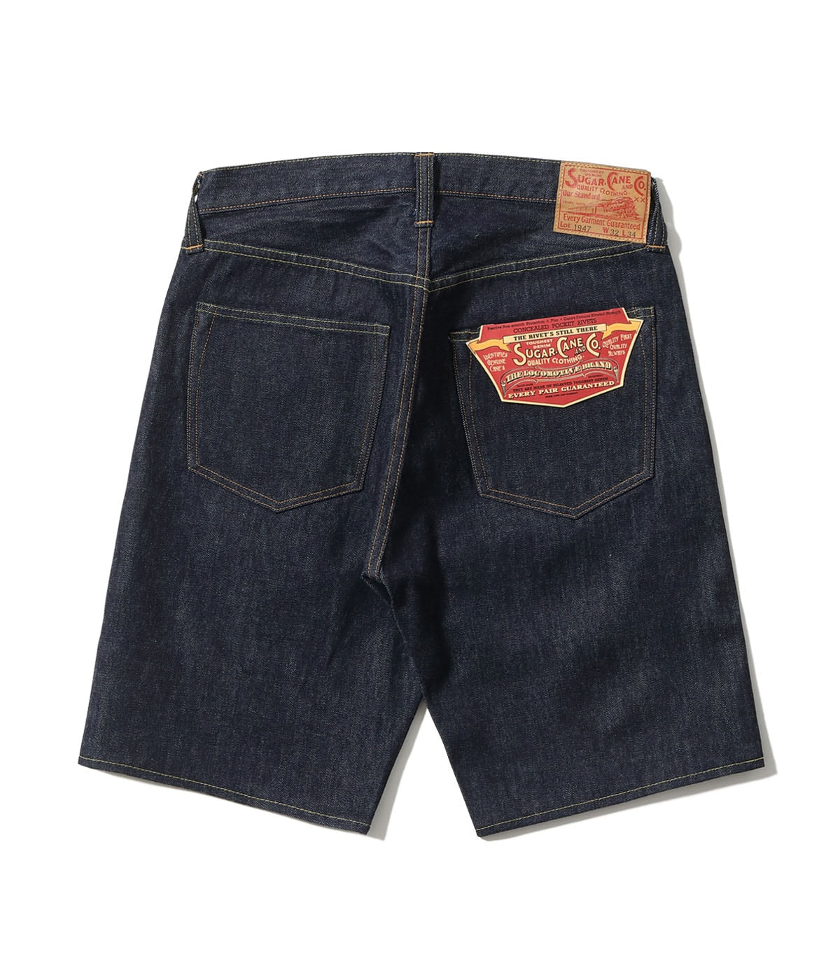 SC51947 14.25oz. DENIM 1947 MODEL SHORTS - INDIGO