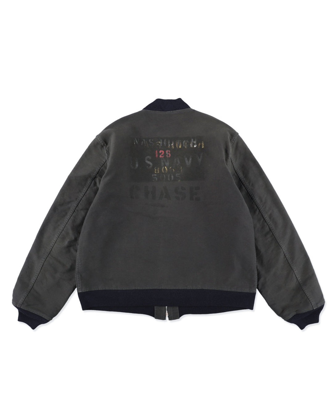 USN DECK ZIP JACKET AGED - AGED NAVY