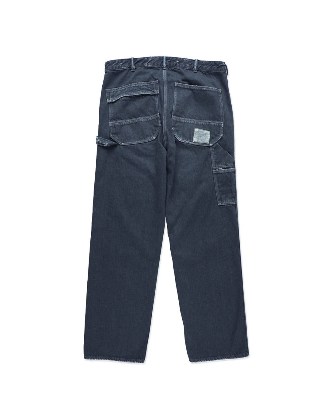 REPAIRED INDIGO PAINTER PANTS - AGED INDIGO
