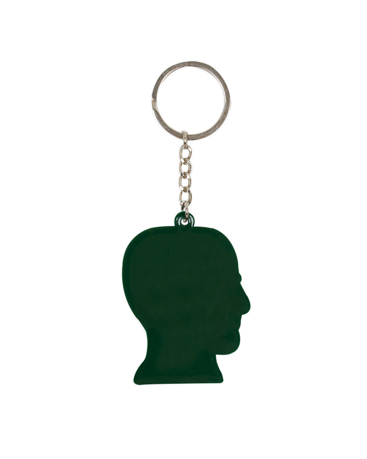 Logohead Keychain Checkered - Light Blue