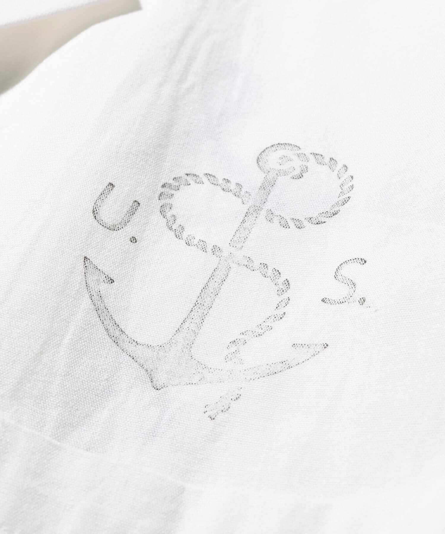 GS2549918 SHAMBRAY USS MARINE SHIRTS - OFF WHITE