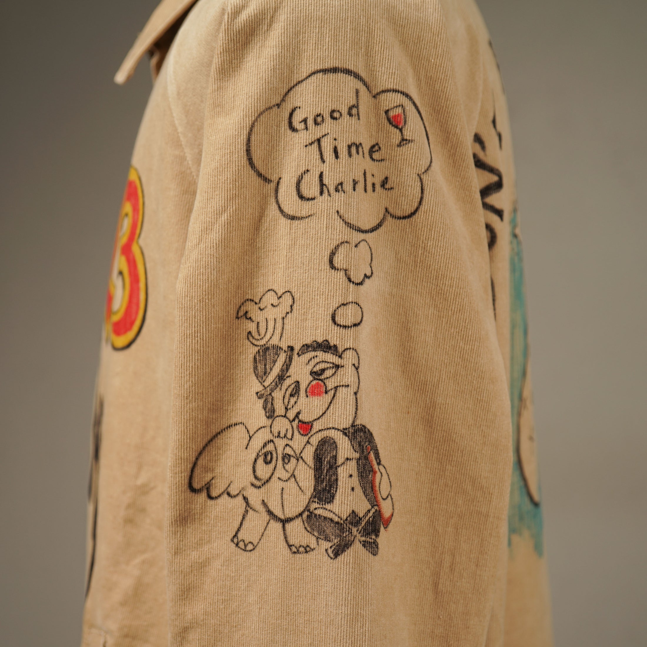 PSYCHO WEIRDO - JACKET - BEIGE