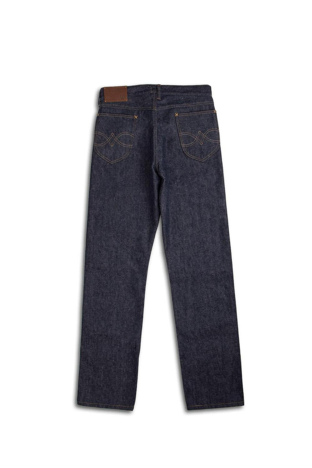 1010 DSB OFFSET LOOP COWBOY PANTS(WW II MODEL) - INDIGO