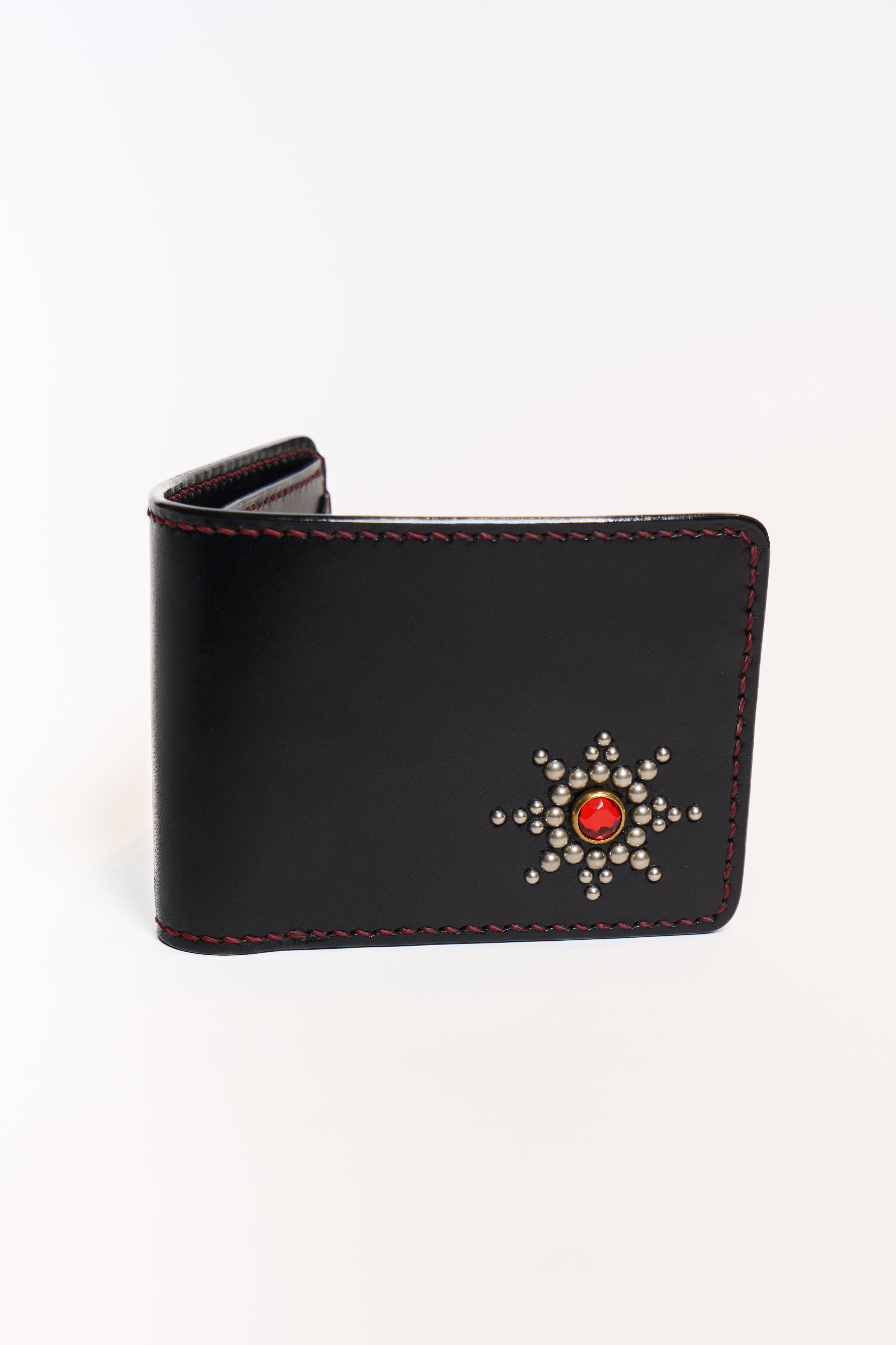 FN-WSN5-4WSP HALFFOLDWALLET/W/S/P - BLACK