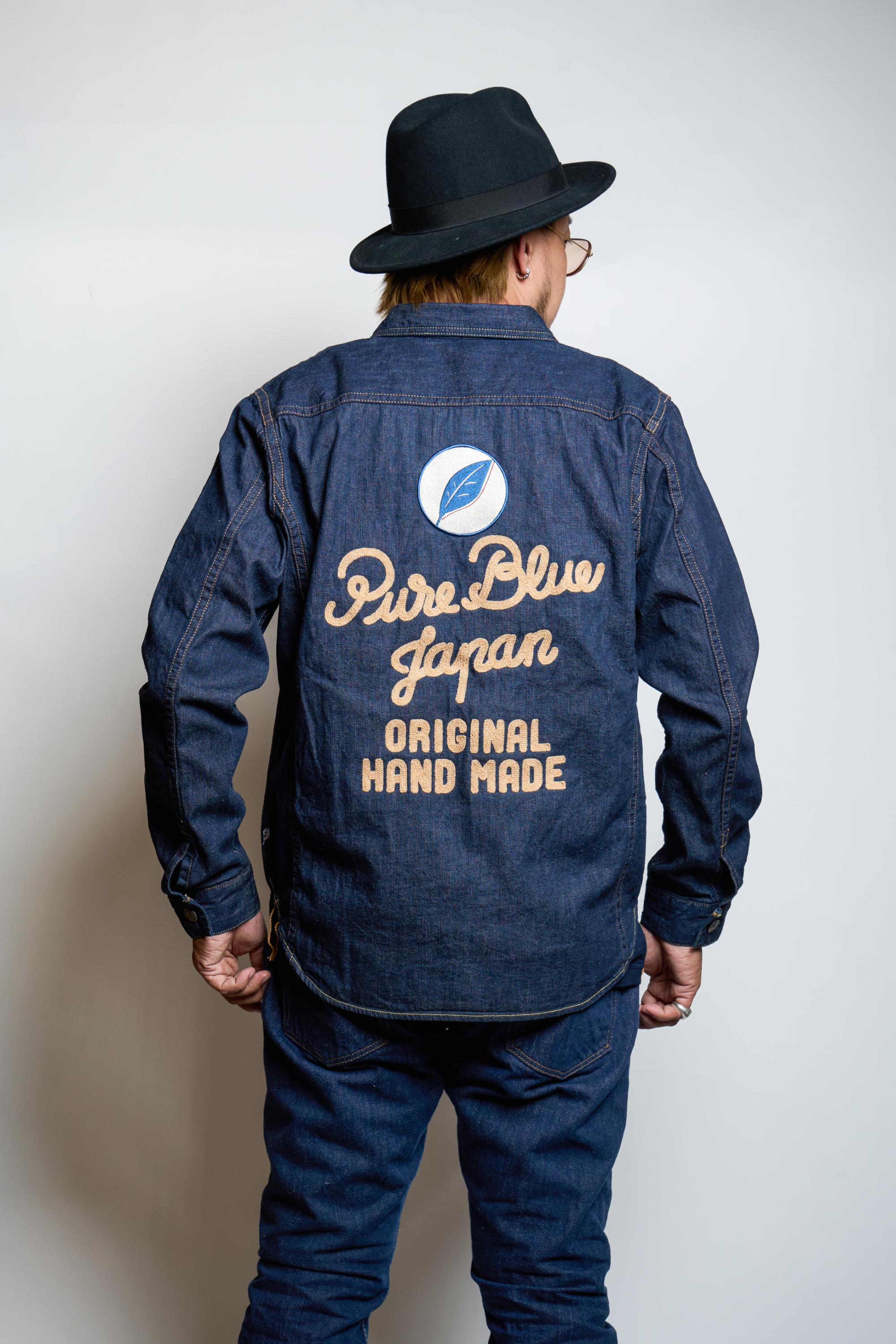 PCD-2237 8oz Denim Type2 Shirt L/S - INDIGO