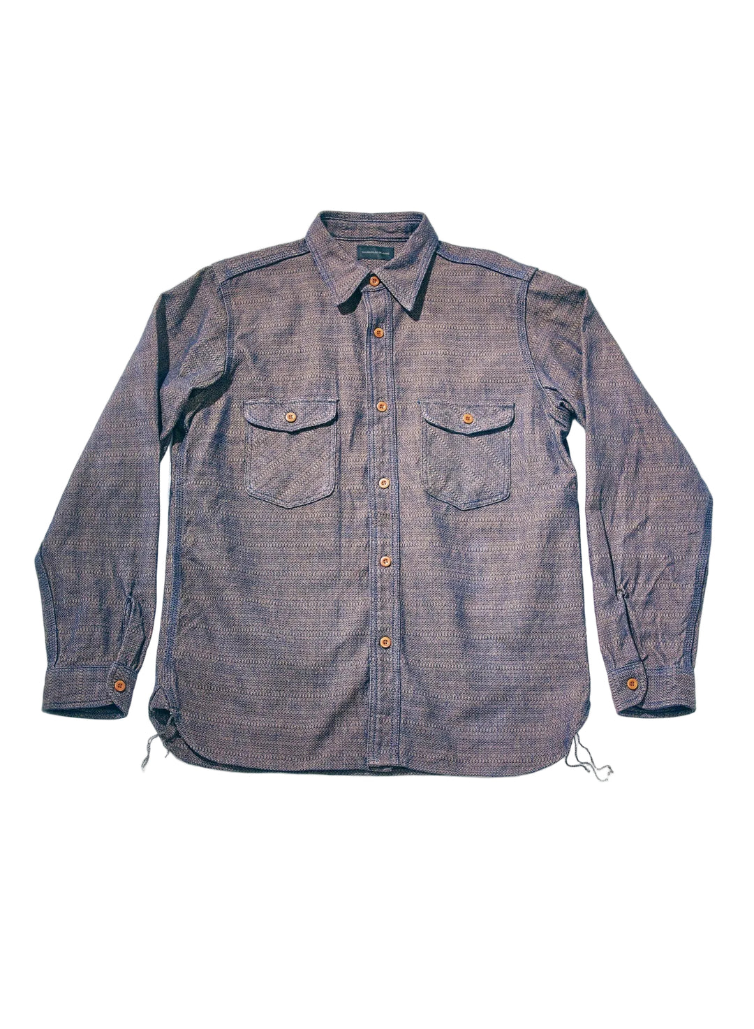 SSS26-KSKW Kanoko Aimadara Work Shirt - BROWN