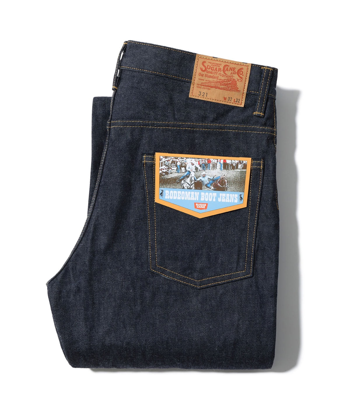 SC42321 14oz. DENIM BOOT CUT MODEL - INDIGO