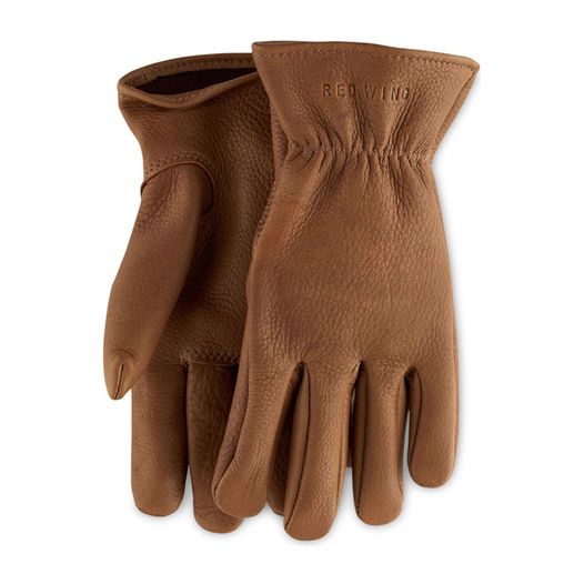 95234 GLOVE BUCKSKIN LEATHER - NUTMEG