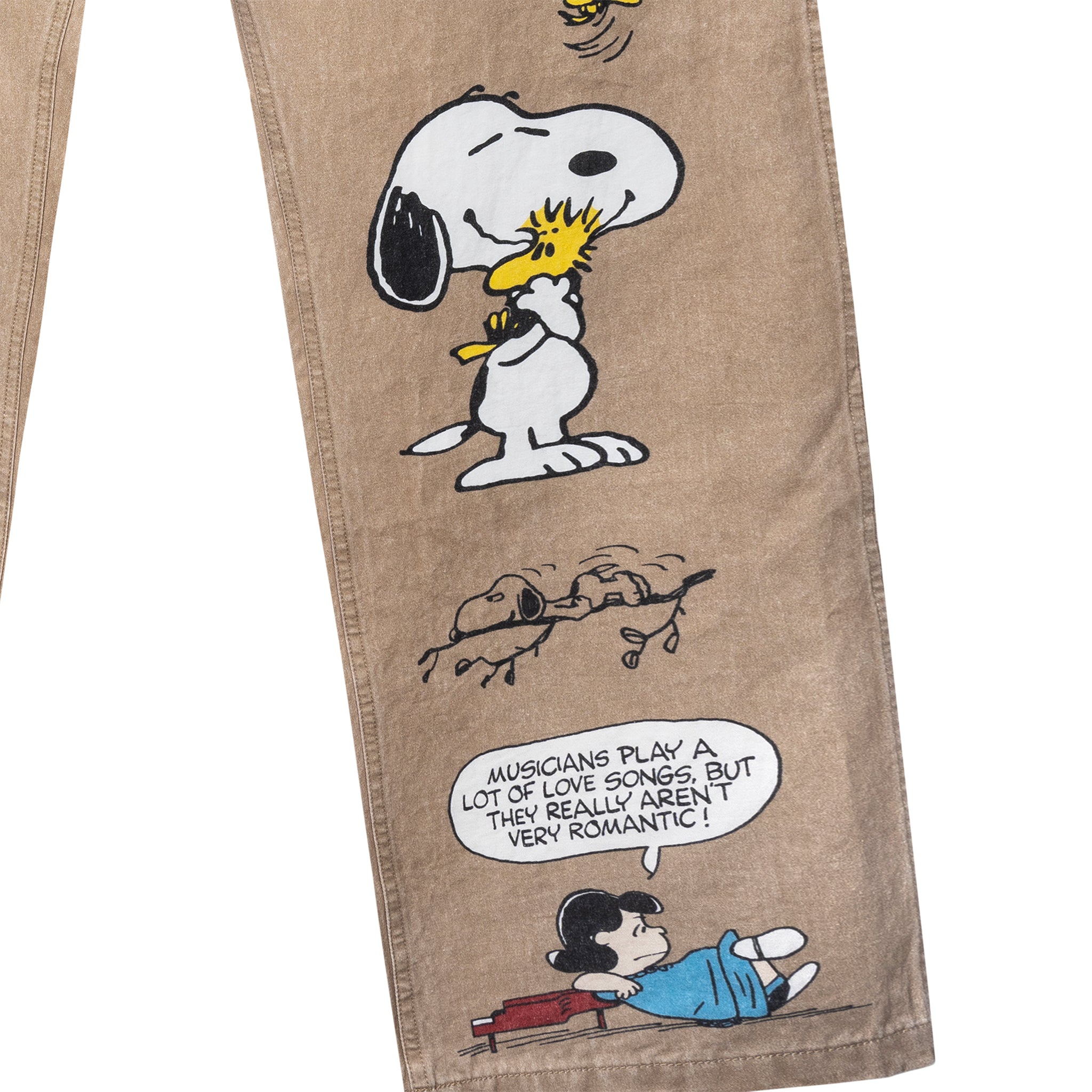 PEANUTS SENIOR PANTS - KHAKI