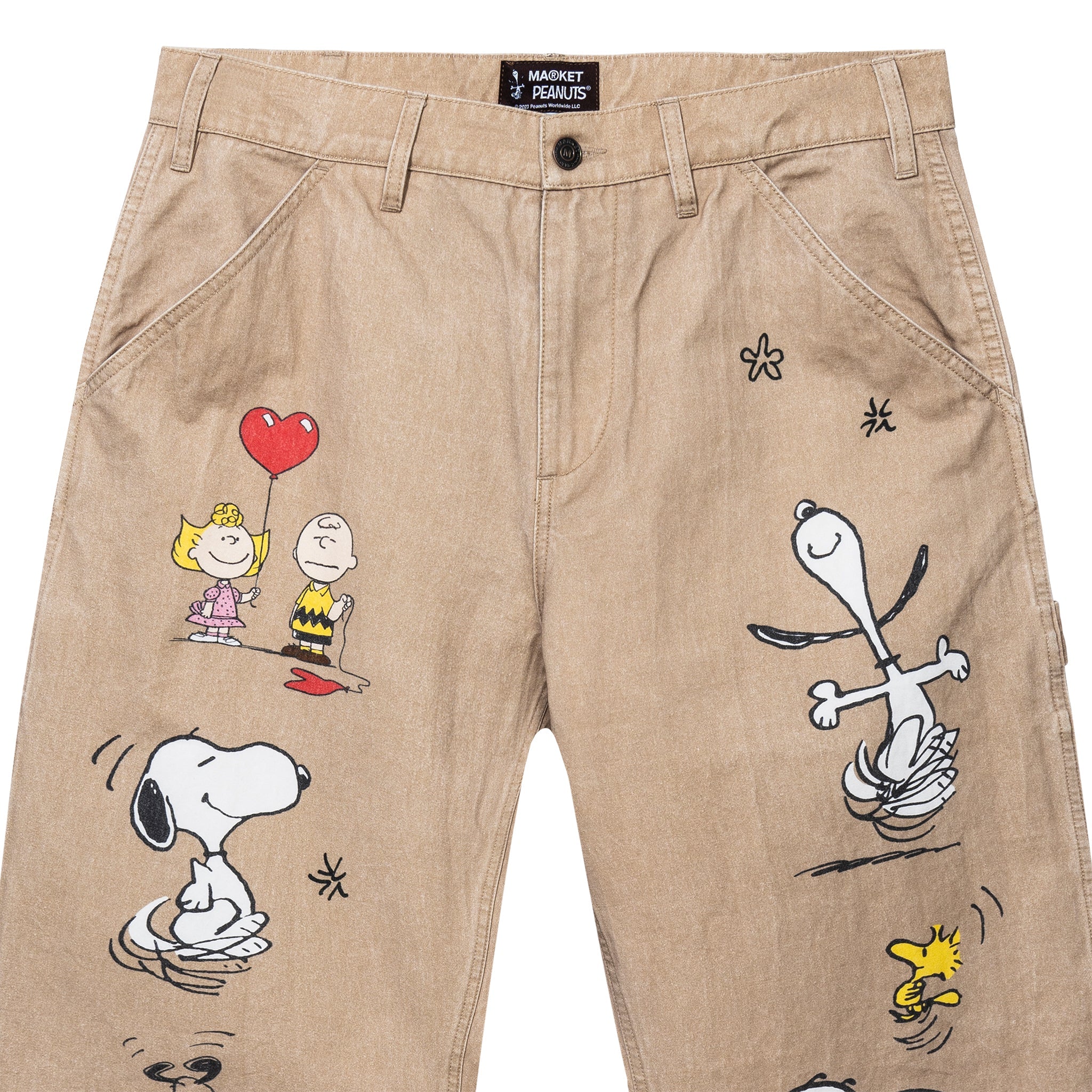 PEANUTS SENIOR PANTS - KHAKI